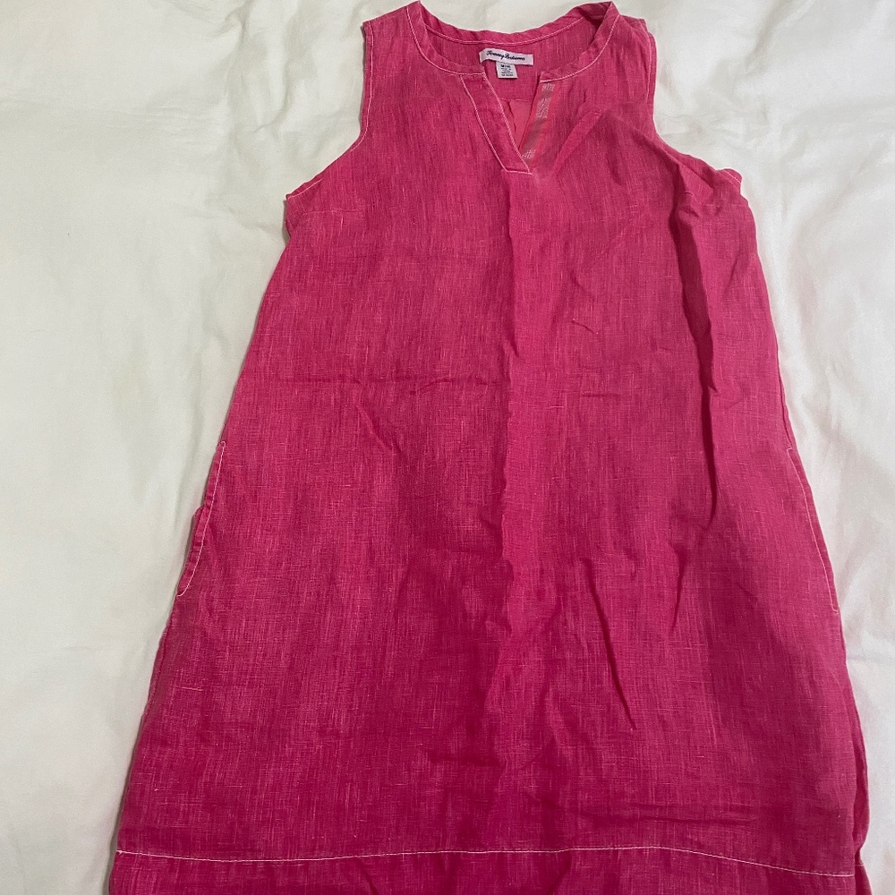 Tommy Bahamas Women's Sheath Dress | Size M | Fuchsia Pink
